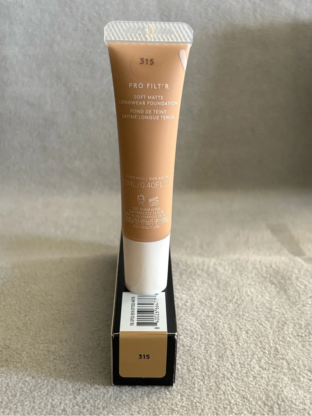 Fenty Beauty Pro Filt'r Soft Matte Foundation shade 315 Brand New in Box!!